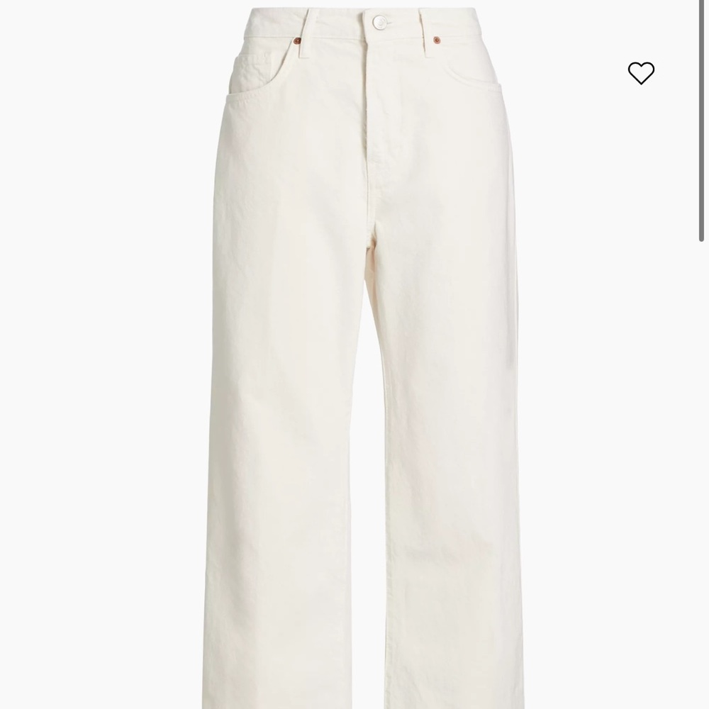 REFORMATION JEANS WHITE SIZE 24